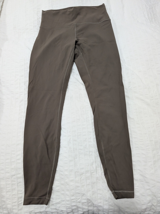 lululemon athletica Pants - lululemon athletica High-Waist Full-Length Wunder Train Leggings in Taupe